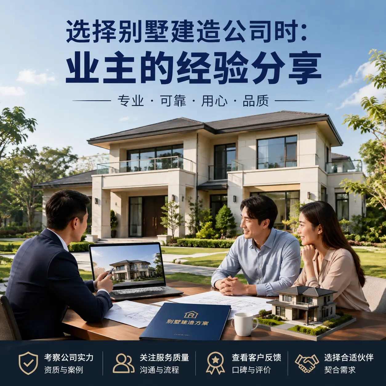 选择别墅建造公司时: 遵义 业主的经验分享