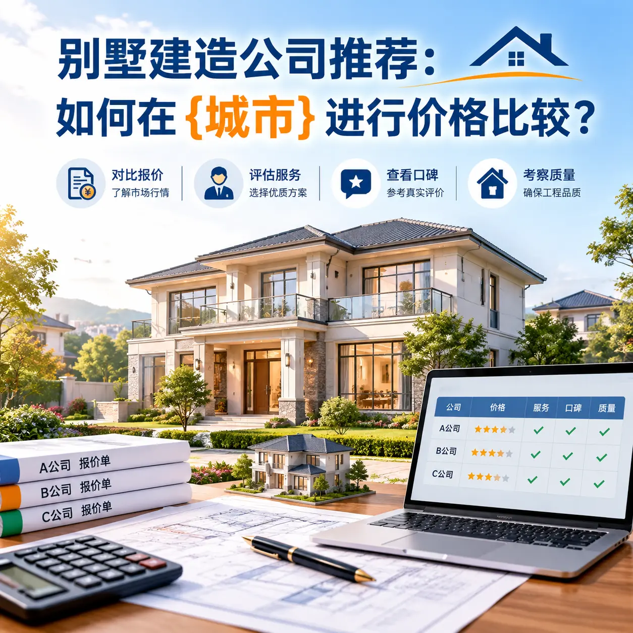 别墅建造公司推荐：如何在 遵义 进行价格比较？