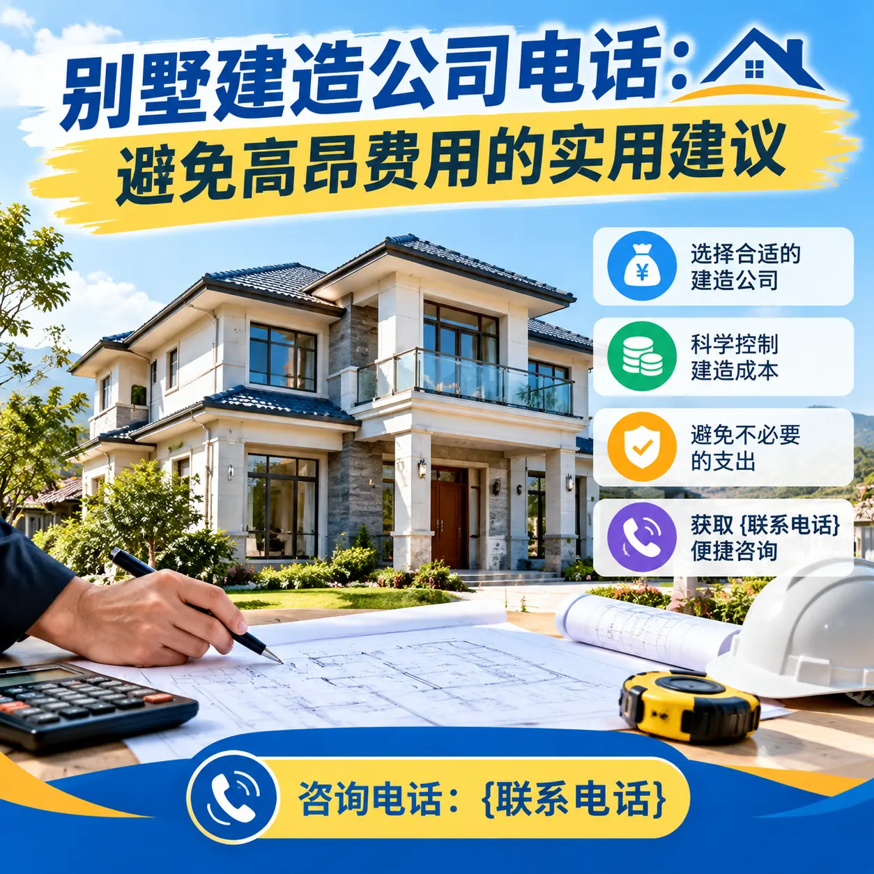 遵义别墅建造公司电话：避免高昂费用的实用建议