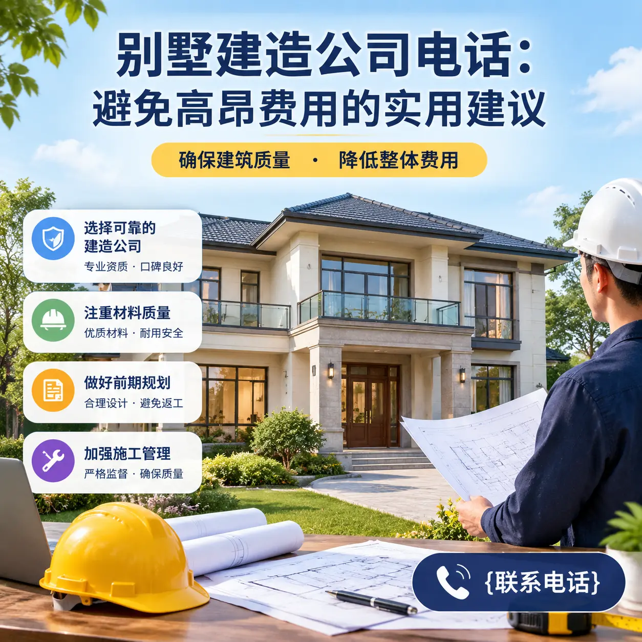 遵义别墅建造公司电话：避免高昂费用的实用建议