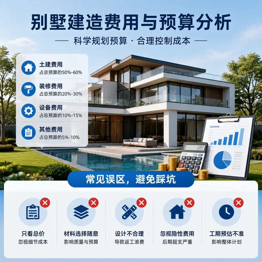 别墅建造公司推荐: 遵义 建造别墅的费用与预算分析