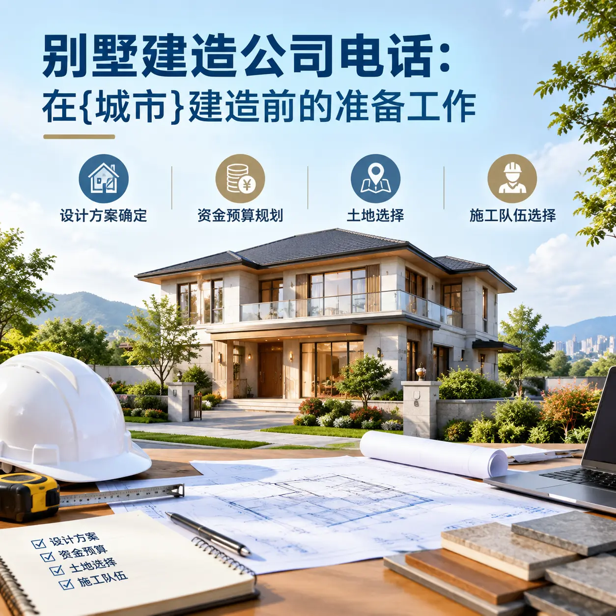 别墅建造公司电话:在遵义建造前的准备工作