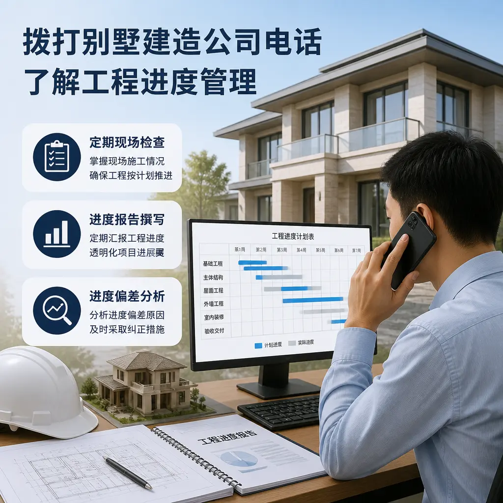 拨打遵义别墅建造公司电话,了解工程进度管理