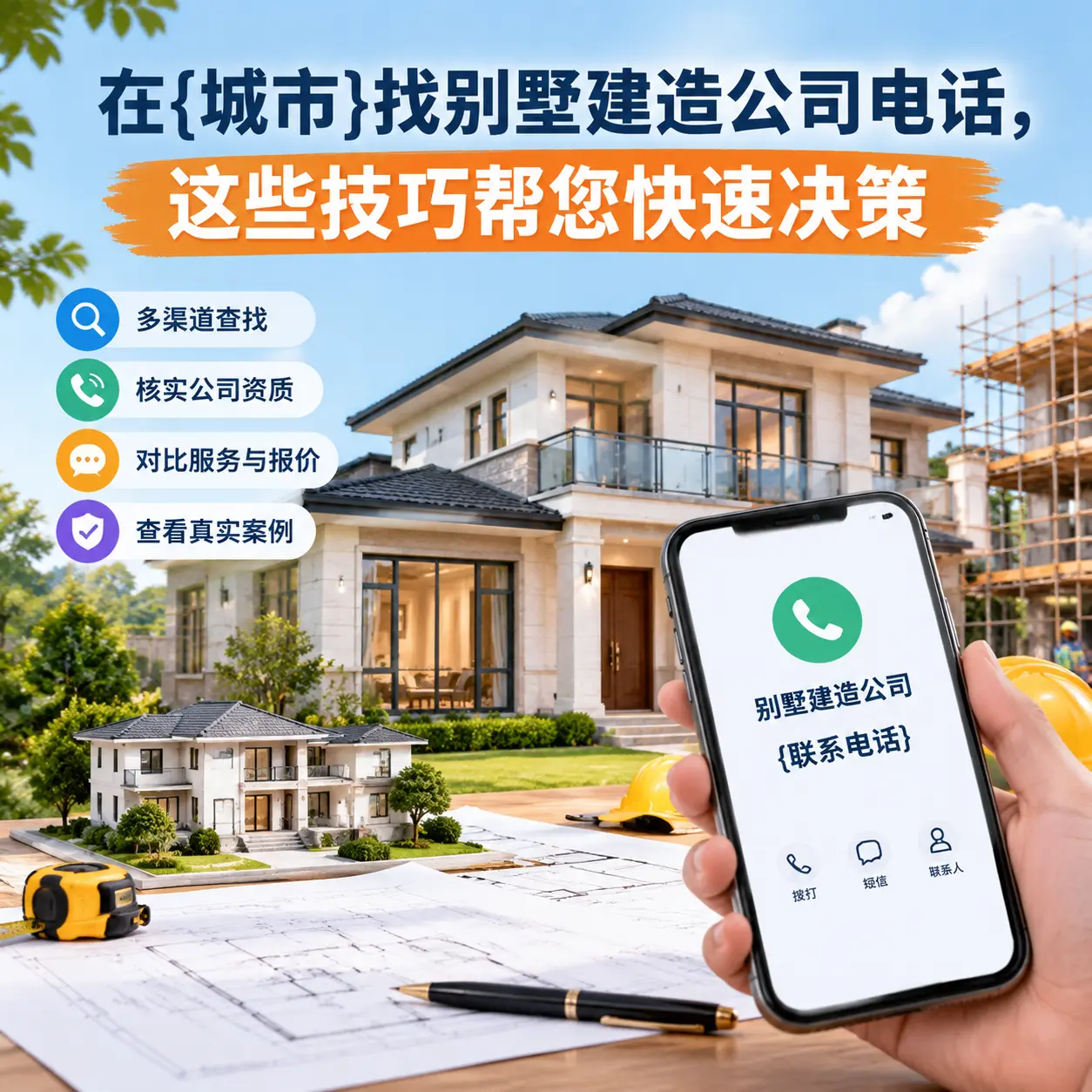 在遵义找别墅建造公司电话,这些技巧帮您快速决策