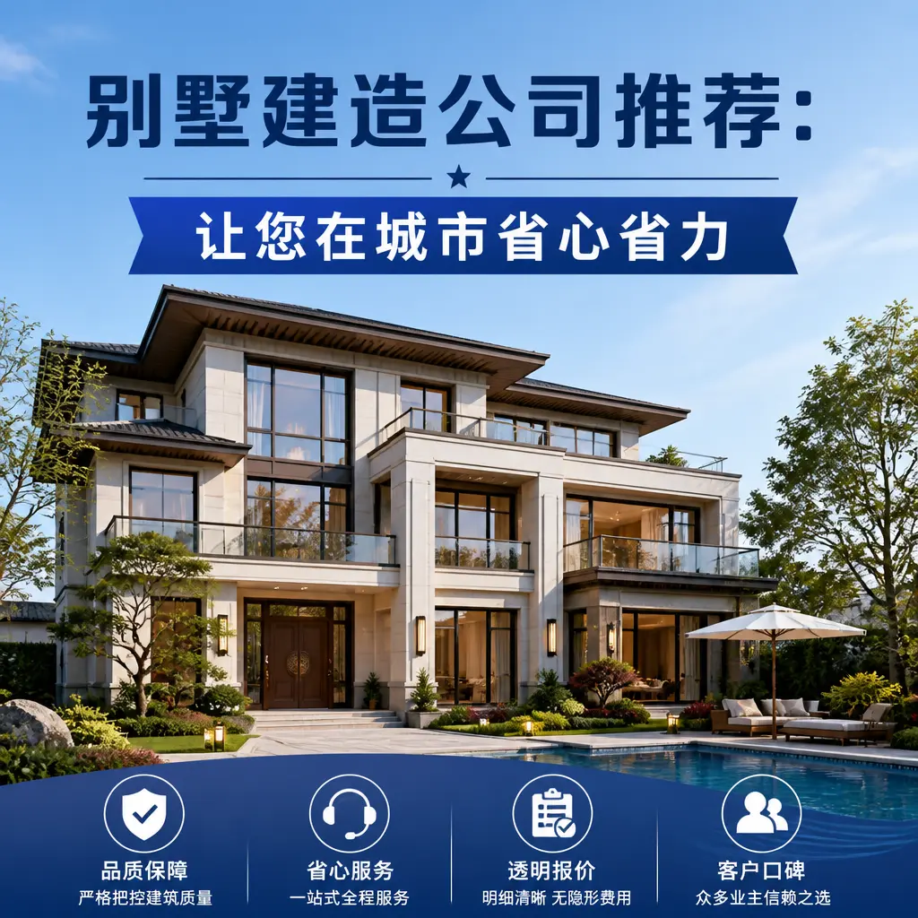 别墅建造公司推荐:让您在 遵义 省心省力