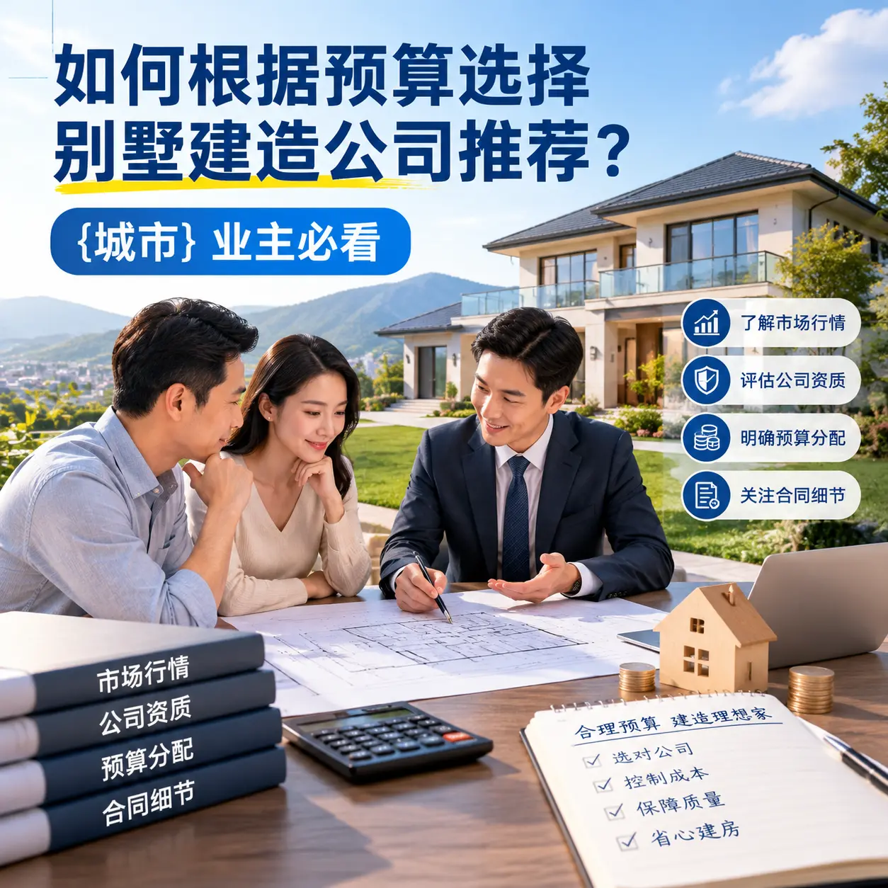 如何根据预算选择别墅建造公司推荐? 遵义 业主必看