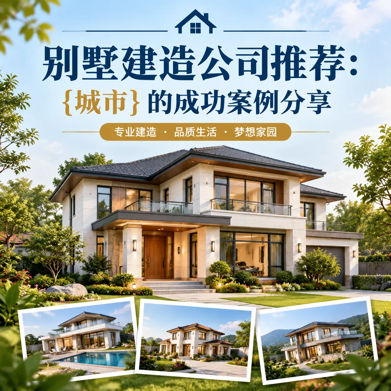 别墅建造公司推荐： 遵义 的成功案例分享