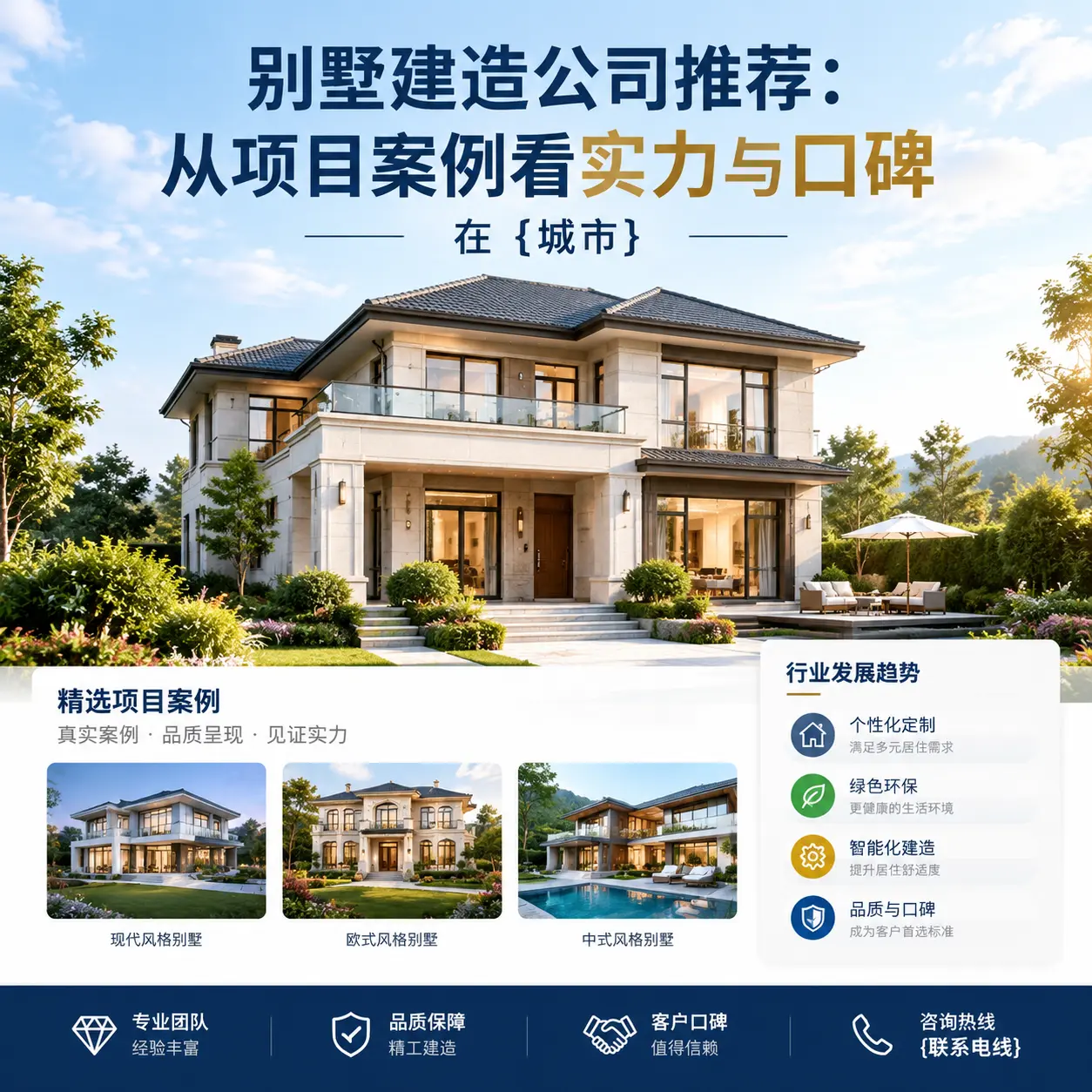 别墅建造公司推荐：从项目案例看实力与口碑在 遵义